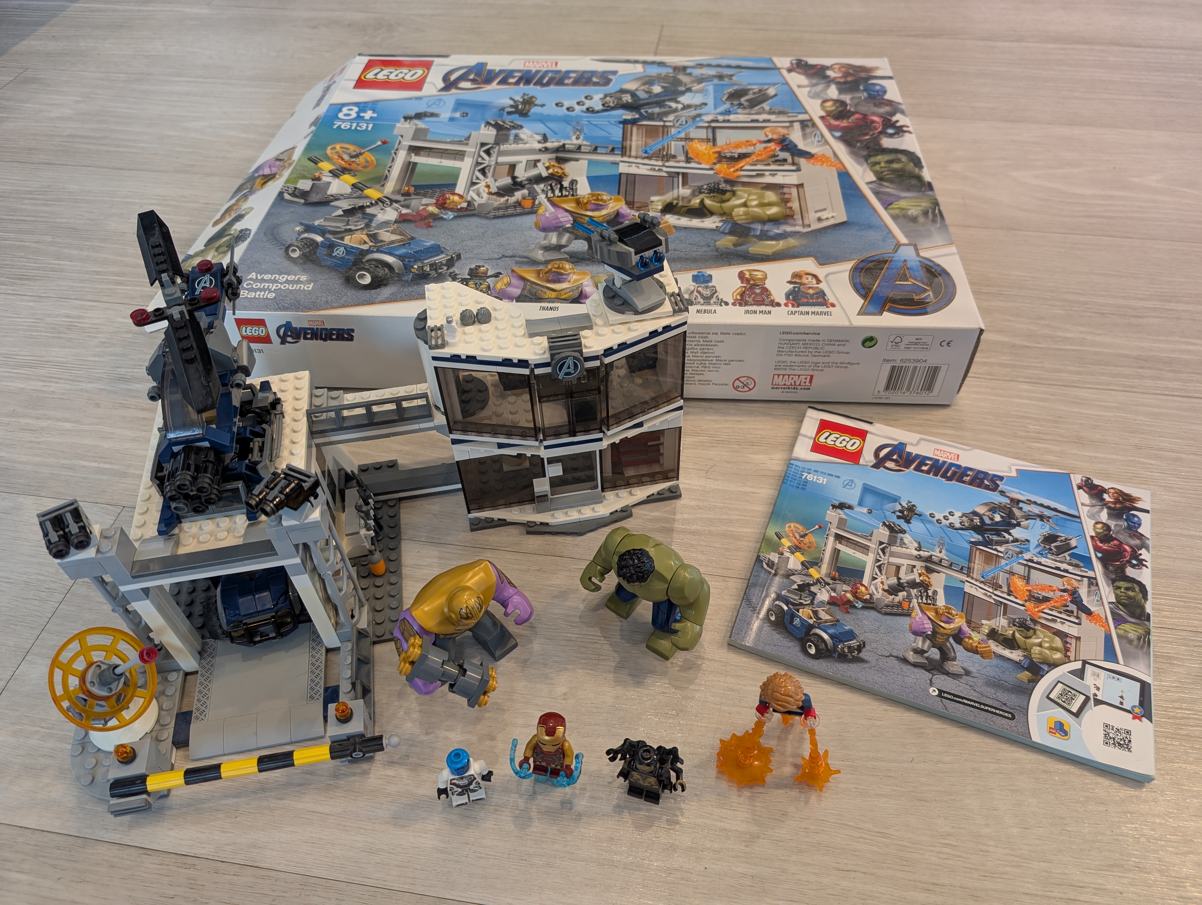 Lego Super Heroes 76131 Avengers Compound Battle